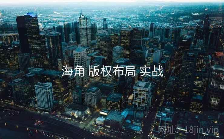 海角 版权布局 实战