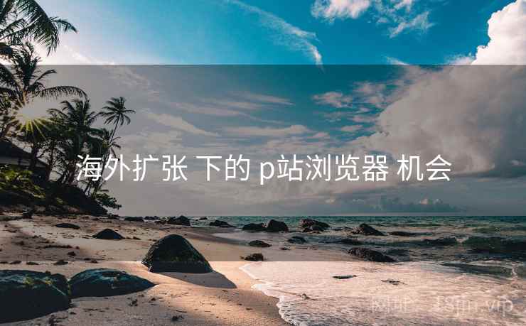 海外扩张 下的 p站浏览器 机会